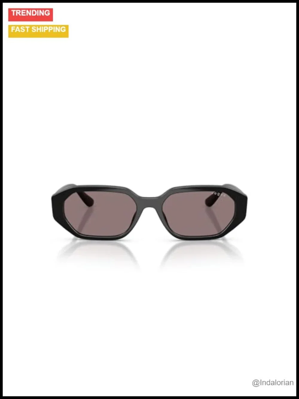 Kids Oval Sunglasses with UV Protection and Adjustable Temples